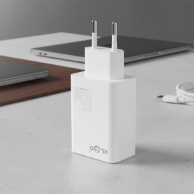 Адаптер – Зарядно устройство KL GO PD71 65W с бързо зареждане и 5 порта