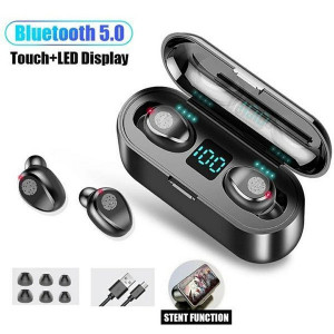 Безжични Bluetooth слушалки със зареждаща се кутия - Img 2
