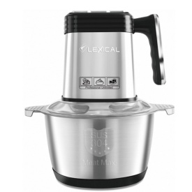 Електрически кухненски чопър Lexical LCH‑1966 – 400W, 3 л, 3 скорости