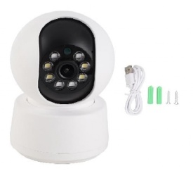 Камера 360° WiFi охранителна, с 2MP, 2-посочно аудио и нощен цвят – Бебефон