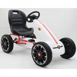 Картинг с меки гуми ABARTH PEDAL GO KART FS-2972 - Img 7
