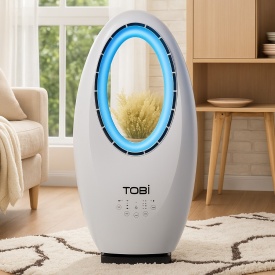 Модерен безлопатен вентилатор Tobi TB-960 - Img 2