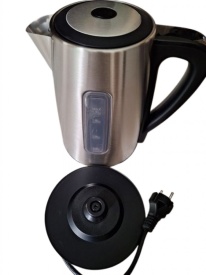 Мощна кана за вода от неръждаема стомана – 1.7 литра с 2200 W мощност