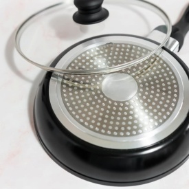 Тиган с капак Goldman Premium, Кован алуминий, мраморно покритие