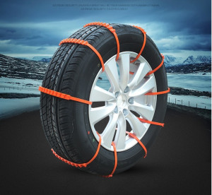 Универсални вериги за сняг, кал и лед тип свинска опашка – SNOW CHAIN-9-1 бр. - Img 2