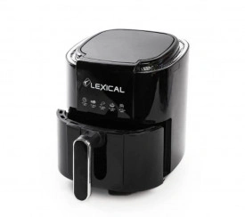 Фритюрник с горещ въздух Lexical Airfryer LAF-3011, 1200W 3.5 литра в черно