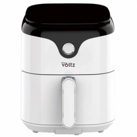 Фритюрник AirFryer Voltz, 1400W, 3.5л., Горещ въздух, Таймер, до 200°С, Дигитален, подвижна скара