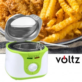 Фритюрник Voltz 2 литра, 1300W, 80-190 C