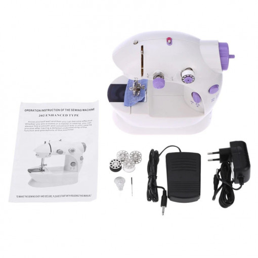 Masina de cusut, Mini Sewing portabila, 4 In 1 - Img 1