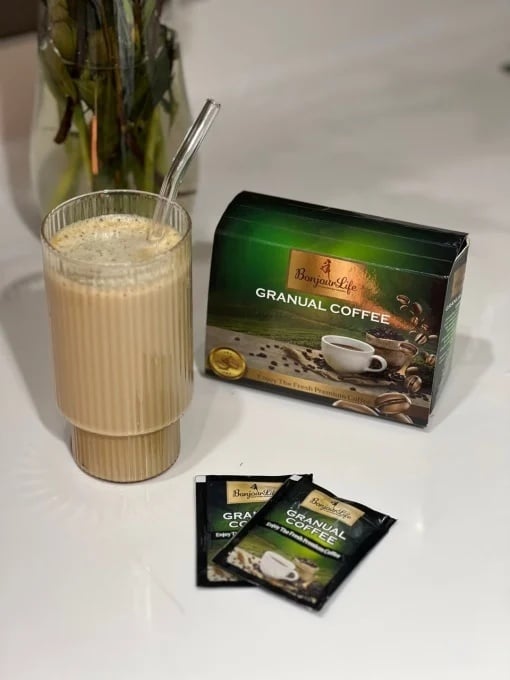 Cafea de slabit detox BonjourLife.