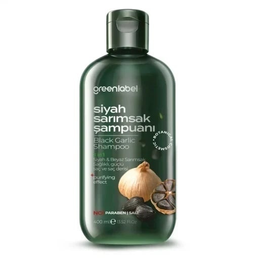 Șampon Profesional Greenlabel cu extract de ginseng și mentă 400ML.
