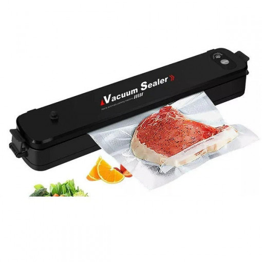 Aparat de sigilat si vidat vacuum sealer, 220v, 90w, negru , jrh