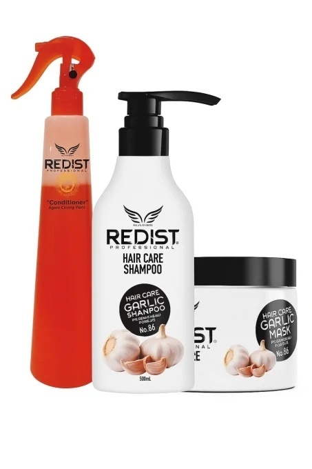 Pachet Profesional REDIST pentru Regenerarea Părului – Șampon 500ml + Mască 475ml + Balsam Bifazic cu Argan 400ml