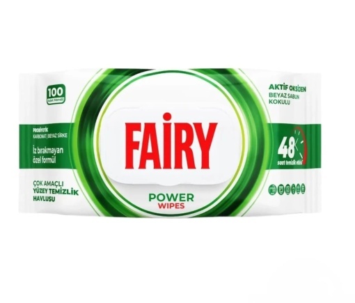 Servetele Umede FAIRY - 100 bucati Fresh Sapun alb - Img 1