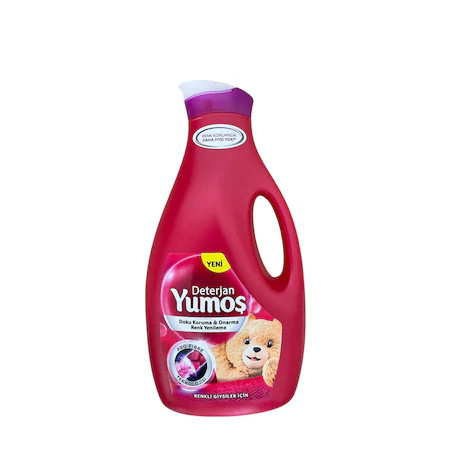Detergent de rufe concentrat, Yumos, 2.52 L, 42 spalari, pentru rufe colorate, parfum Fresh
