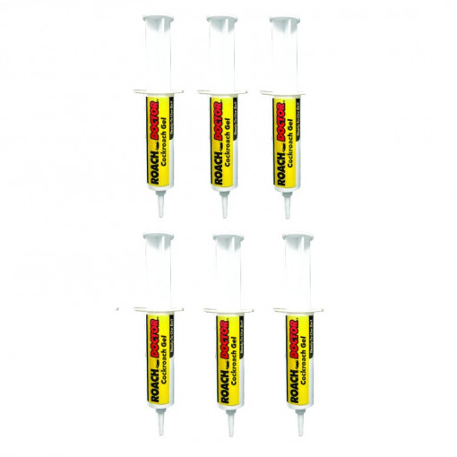 Set 6 x insecticid tip siringa pentru gandaci, Roach