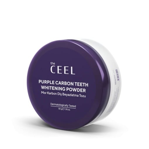 The Ceel – Pudră de dinți cu Carbon Activ Violet pentru albirea dinților – 50 g