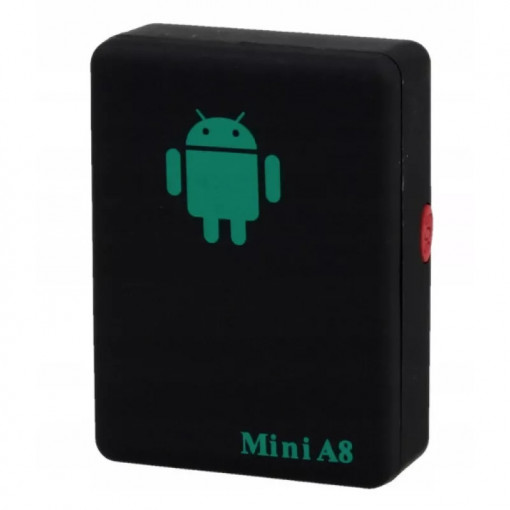 Mini dispozitiv localizare GPS A8 suport SIM - Img 1