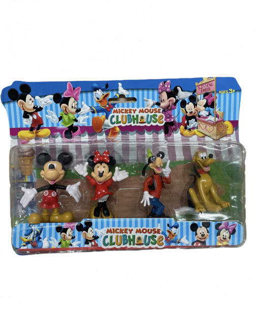 Set de 4 figurine Mickey Mouse House Club - Img 1