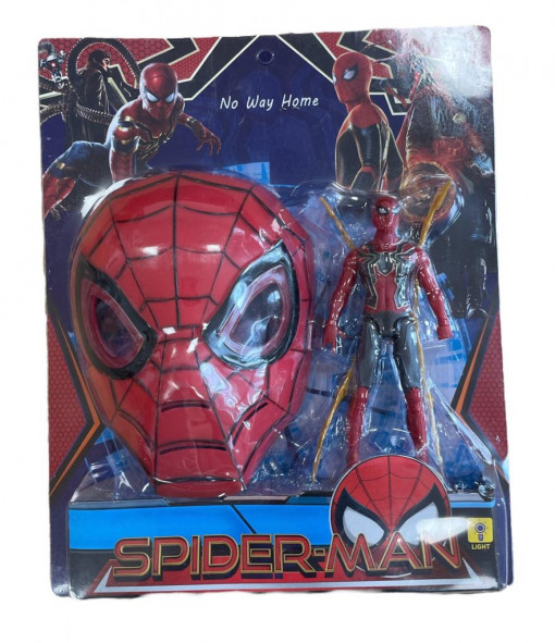 Set Figurina si masca, Spider-man - Img 1