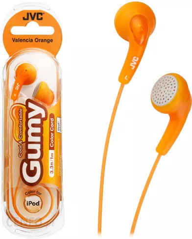 Casti audio Gumy, JVC HAF150G ,portocaliu