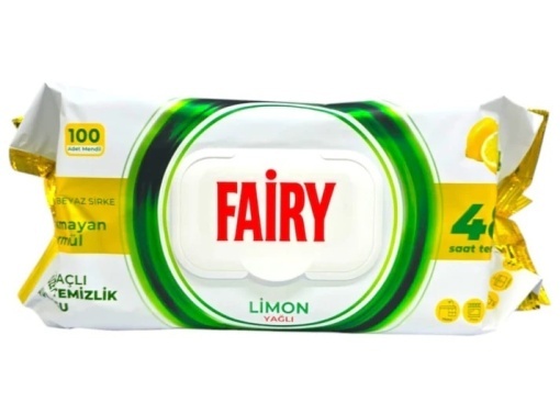 Servetele Umede FAIRY - 100 bucati Fresh Lamaie - Img 1