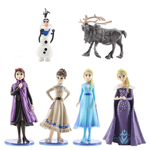 Set de 6 figurine din indragitul desen animat FROZEN