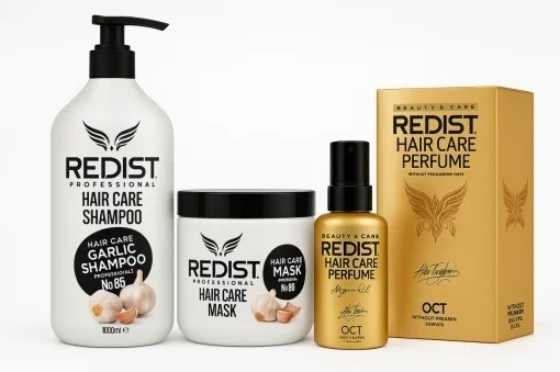 ACHET PROMO: 3 REDIST CU EXTRACT DE USTUROI (Sampon 1000ML, Masca 475 ML, Parfum 50ML)