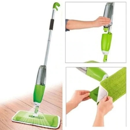 Mop cu pulverizator multifunctional, microfibra spray