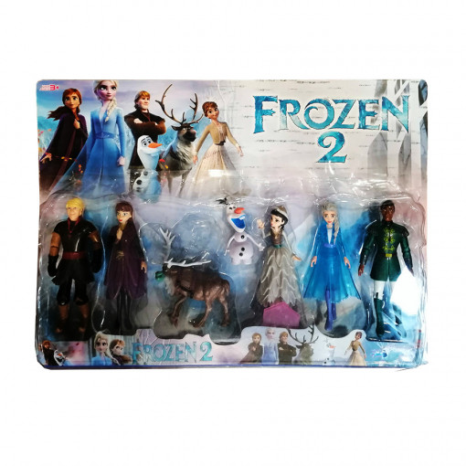 Set 7 figurine Frozen II, 16 cm - Img 1