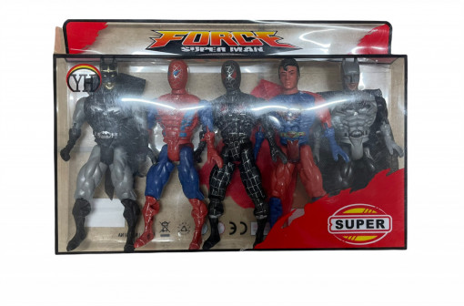 Set de 5 figurine Super Eroii , 3 ani + - Img 1