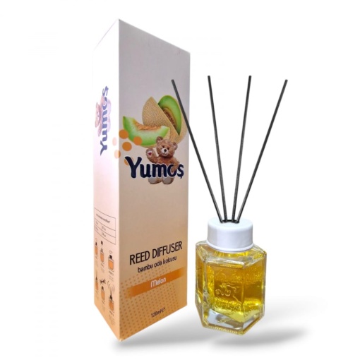 YUMOS Odorizant Camera cu Betisoare PEPENE GALBEN 120 ml