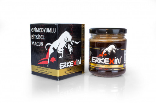 Miere Afrodisiac, ERKEXIN pentru potenta si libidou, unisex, borcan, 240g Magiun - Img 1