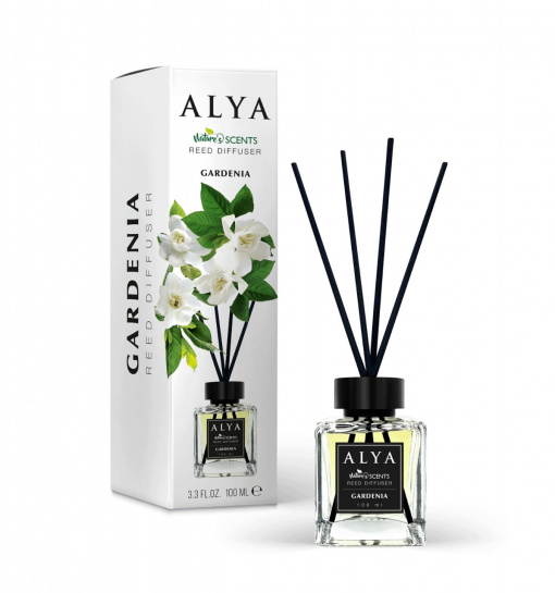 Odorizant camera cu betisoare cu aroma de Lilly of the Valy ALYA 120 ML - Img 1