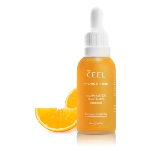 Ser pentru Luminozitate antioxidant cu Vitamina C The Ceel, Glutation, Acid Ferulic, 20% Acid Ascorbic – 30 ml