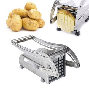 Aparat pentru feliat cartofi, Potato chipper,Argintiu - Img 1