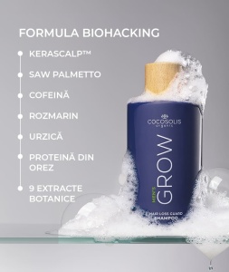 COCOSOLIS GROW MEN’S HAIR LOSS GUARD SHAMPOO - Img 8