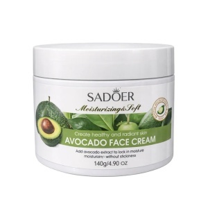 Crema facială SADOER cu avocado, 140 g