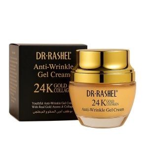 Dr. Rashel Cremă Anti-Rid 24K Gold & Collagen 50g – Hidratare & Fermitate