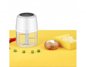 Mini Blender Electric, 3 Cutite, Incarcare USB, Tocator pentru usturoi si alte legume 250ml - Img 3