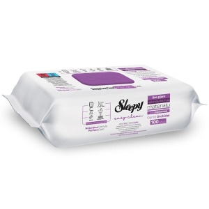 Servetele umede multisuprafete Easy Clean, Orchid Garden, 100 bucati, Sleepy