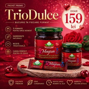 Trio Dulce Premium – Magiun Themra 240g + Magiun 43g + Plic Themra 15g - Img 2