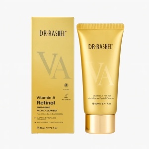 Dr. Rashel Gel de Curățare Facială cu Retinol & Vitamina A – Anti-Îmbătrânire 80ml