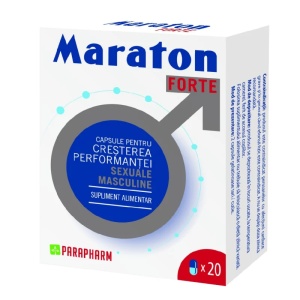 Maraton Forte 20 capsule – Supliment pentru Energie și Vitalitate - Img 1