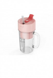 Mini blender cu pai portabil, 420 ml - Img 5