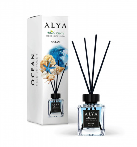 Odorizant camera cu betisoare cu aroma de Ocean , ALYA 100 ML
