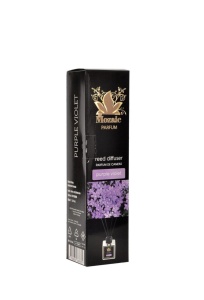 Odorizant camera cu betisoare cu aroma de Purple violet 120 ml, MOZAIC