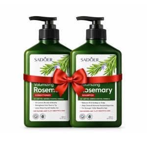 Pachet Promo SADOER Rozmarin – Șampon + Balsam pentru Volum & Fortifiere (500ml + 500ml)
