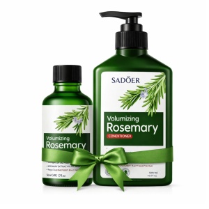 Pachet Rozmarin SADOER – Ulei 50ml + Balsam 500ml pentru Creștere și Volum Păr