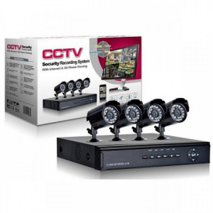 Sistem Semi Profi -DVR cu 4 camere de supraveghere pentru interior sau exterior - Img 2